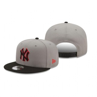 New York Yankees Gray Black Color Pack 2-Tone 9FIFTY Snapback Hat