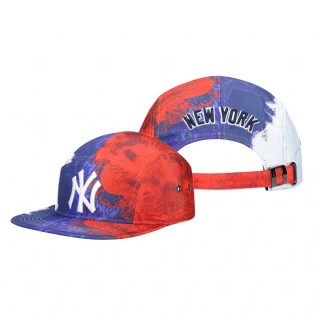 New York Yankees Blue Red Dip-Dye Pro Standard Adjustable Hat