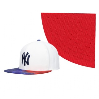 New York Yankees White Dip-Dye Pro Standard Snapback Hat