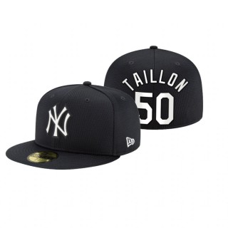 Yankees Jameson Taillon Navy 2021 Clubhouse Hat