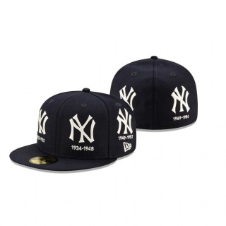 Yankees Navy Logo Progression Hat