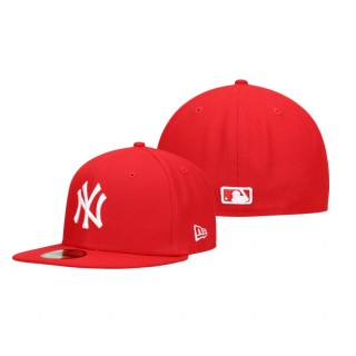 Yankees Red Logo Hat