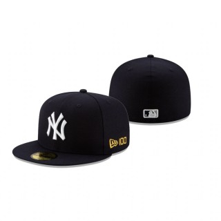 Yankees New Era 100th Anniversary Black Hat