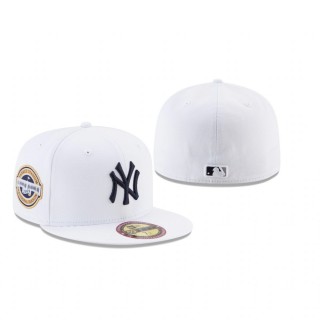 Yankees White Optic Stadium Patch Hat