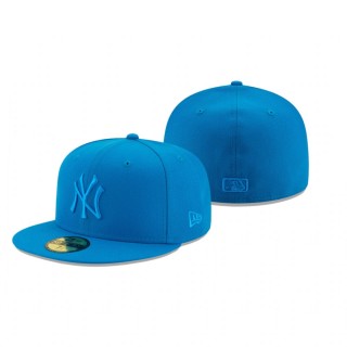 Yankees Blue Spring Color Basic 59FIFTY Fitted Hat