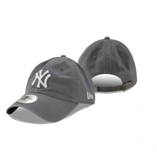 New York Yankees Gray Storm Casual Classic Adjustable Hat
