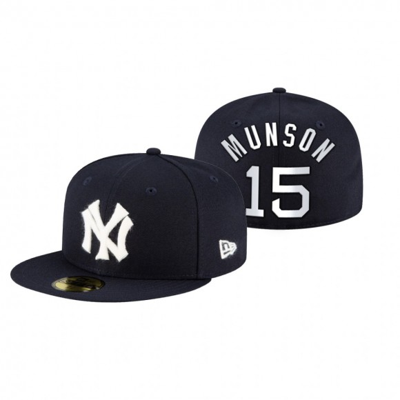 Yankees Thurman Munson Navy 2021 Field of Dreams Hat