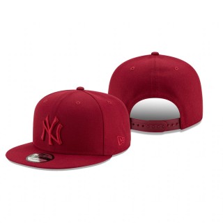 New York Yankees Cardinal Tonal 9FIFTY Snapback Hat