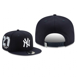 New York Yankees Navy Tribute 9FIFTY Adjustable Hat
