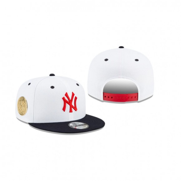 Yankees Americana 9FIFTY Snapback White Hat