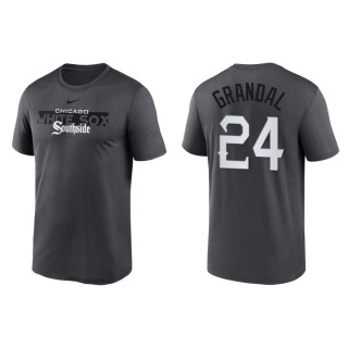 Yasmani Grandal Chicago White Sox 2022 City Connect Legend T-Shirt Black