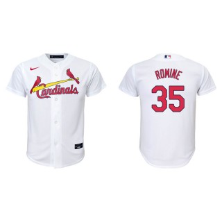 Youth St. Louis Cardinals Austin Romine White Replica Home Jersey