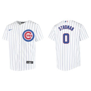 Youth Marcus Stroman Cubs White Replica Home Jersey