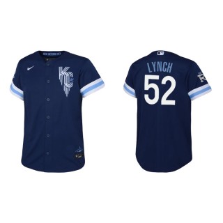 Youth Daniel Lynch Royals Navy 2022 City Connect Replica Jersey