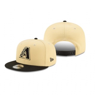 Youth Arizona Diamondbacks Gold Black 2021 City Connect 9FIFTY Adjustable Hat