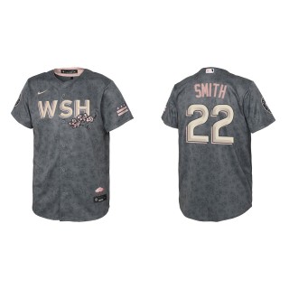 Youth Dominic Smith Gray City Connect Replica Jersey
