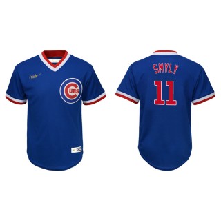 Youth Cubs Drew Smyly Royal Cooperstown Collection Jersey