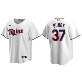 Youth Twins Dylan Bundy White Replica Home Jersey