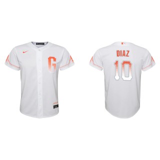 Youth Isan Diaz White City Connect Replica Jersey