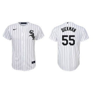 Youth Chicago White Sox Jake Diekman White Replica Home Jersey