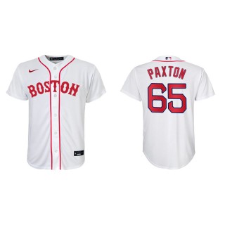 Youth Red Sox James Paxton Red Sox 2021 Patriots' Day Replica Jersey