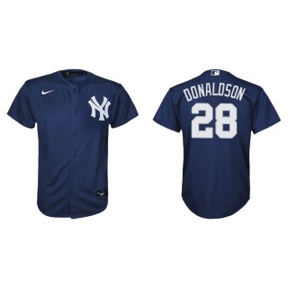 Youth Yankees Josh Donaldson Navy Replica Alternate Jersey