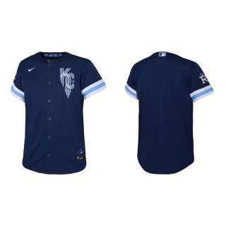 Youth Royals Navy 2022 City Connect Replica Jersey