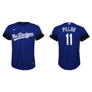 Youth Los Angeles Dodgers Kevin Pillar Royal City Connect Replica Jersey