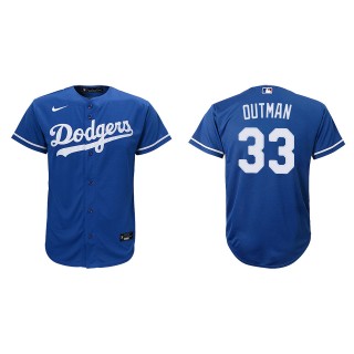 Youth James Outman Royal Replica Alternate Jersey
