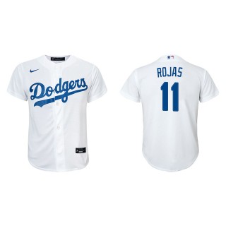 Youth Miguel Rojas White Replica Home Jersey