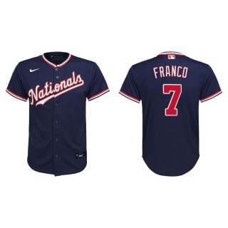 Youth Nationals Maikel Franco Navy Replica Alternate Jersey