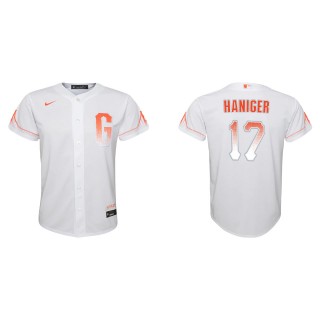 Youth San Francisco Giants Mitch Haniger White City Connect Replica Jersey