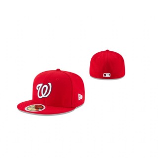 Youth Nationals Red Authentic Collection 59FIFTY Fitted Hat