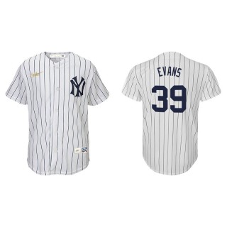 Youth Yankees Phillip Evans White Cooperstown Collection Jersey