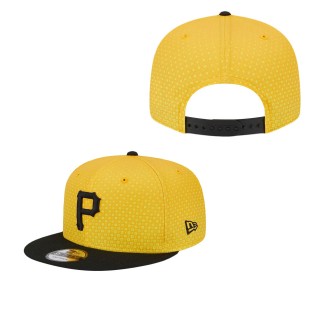 Youth Pittsburgh Pirates Gold Black City Connect 9FIFTY Snapback Adjustable Hat