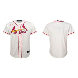 Youth St. Louis Cardinals Cream Alternate Replica Jersey
