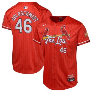 Youth St. Louis Cardinals Paul Goldschmidt Red 2024 City Connect Limited Player Jersey