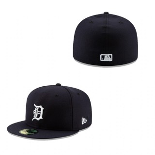 Youth Detroit Tigers Navy Authentic Collection 59FIFTY Fitted Hat