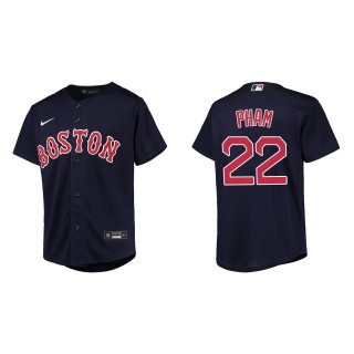 Youth Boston Red Sox Tommy Pham Navy Replica Jersey