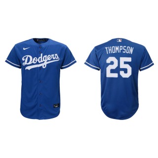 Youth Los Angeles Dodgers Trayce Thompson Royal Replica Alternate Jersey