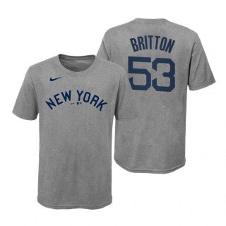 Youth Zack Britton Yankees 2021 Field of Dreams Tee
