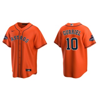 Yuli Gurriel Houston Astros Orange 2022 World Series Champions Alternate Replica Jersey